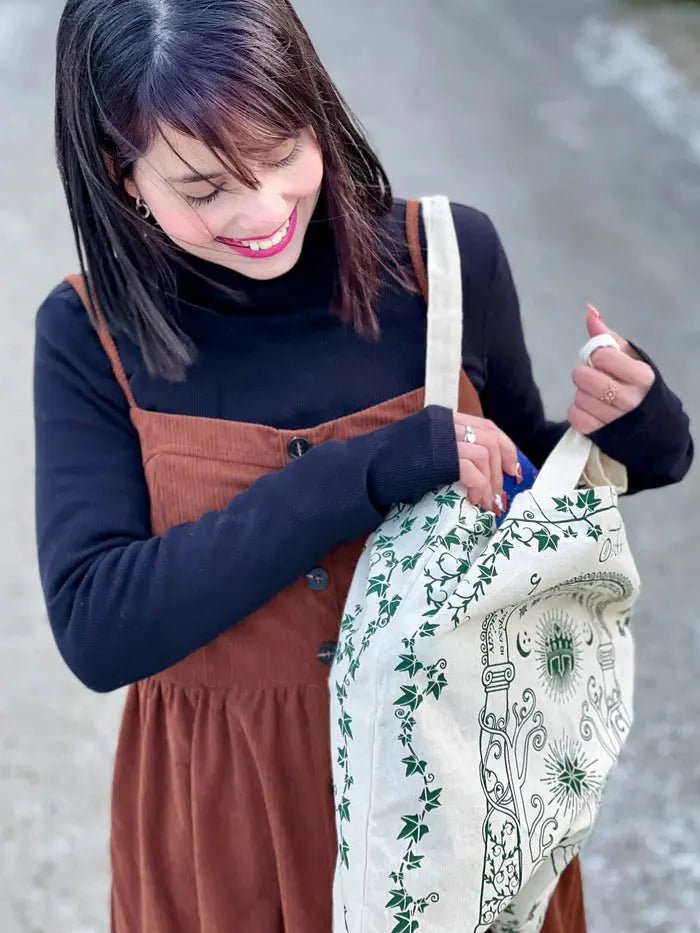 Doors of Durin™ Eco Tote Bag by Oscha - BagsLittle Zen One20921168