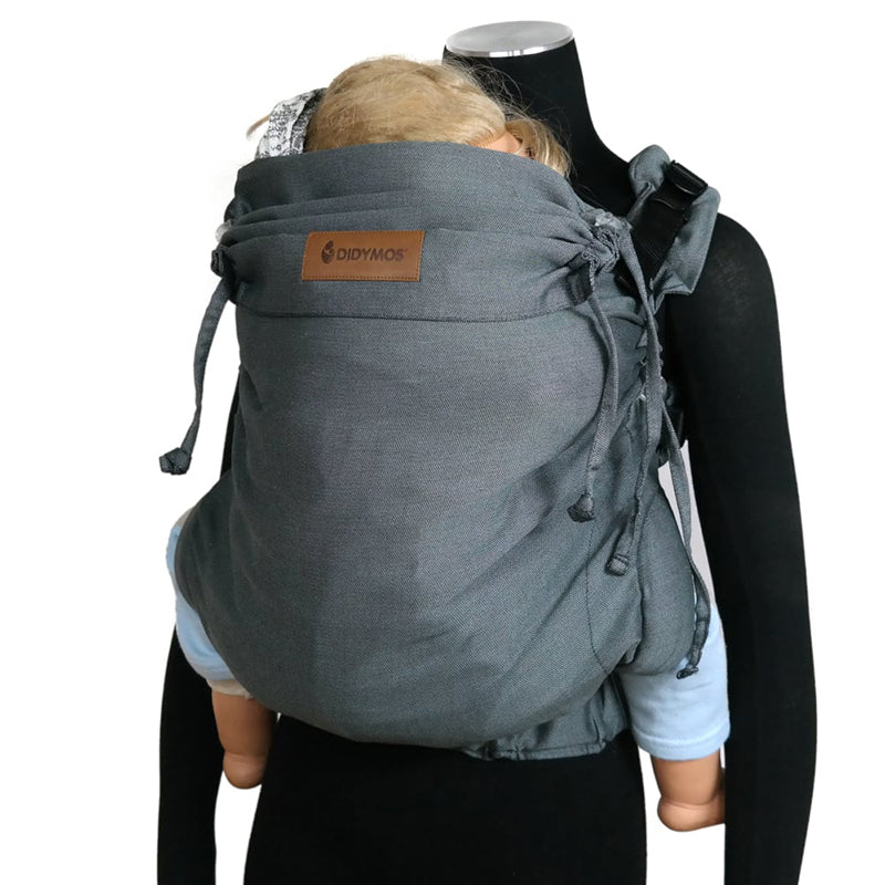 Doubleface Anthracite Toddler DidyFix by Didymos Didymos at Little Zen One