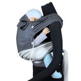 Doubleface Anthracite Toddler DidyKlick 4u Half Buckle by Didymos - Half Buckle CarrierLittle Zen One4048554349820