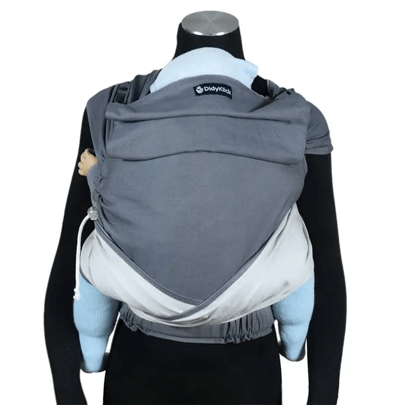 Doubleface Anthracite Toddler DidyKlick 4u Half Buckle by Didymos - Half Buckle CarrierLittle Zen One4048554349820