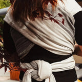 Doubleface Dawn Grey Hybrid Jersey Wrap by Didymos Hybrid Wrap