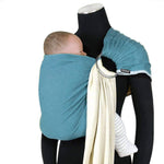 Doubleface Jersery Smoke Blue DidySling by Didymos Didymos at Little Zen One