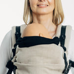 Ebony Black Baby Carrier Hood by LennyLamb - Baby Carrier AccessoriesLittle Zen One67658576