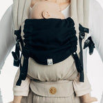 Ebony Black Baby Carrier Hood by LennyLamb - Baby Carrier AccessoriesLittle Zen One67658576
