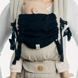 Ebony Black Baby Carrier Hood by LennyLamb - Baby Carrier AccessoriesLittle Zen One67658576