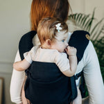 Ebony Black Drool Pads & Reach Straps by LennyLamb - Baby Carrier AccessoriesLittle Zen One5907557781534