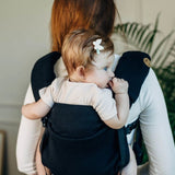 Ebony Black Drool Pads & Reach Straps by LennyLamb - Baby Carrier AccessoriesLittle Zen One5907557781534