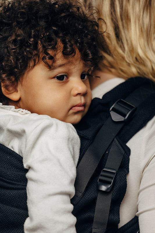 Ebony Black LennyPreschool Carrier