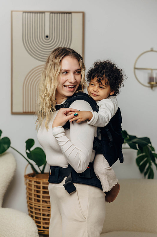 Ebony Black LennyPreschool Carrier