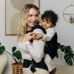 Ebony Black LennyPreschool Carrier by LennyLamb - Buckle CarrierLittle Zen One5907557761017