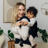 Ebony Black LennyPreschool Carrier by LennyLamb - Buckle CarrierLittle Zen One5907557761017