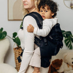 Ebony Black LennyPreschool Carrier by LennyLamb - Buckle CarrierLittle Zen One5907557761017