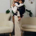 Ebony Black LennyPreschool Carrier by LennyLamb - Buckle CarrierLittle Zen One5907557761017