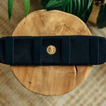 Ebony Black Maxi Lumbar Support