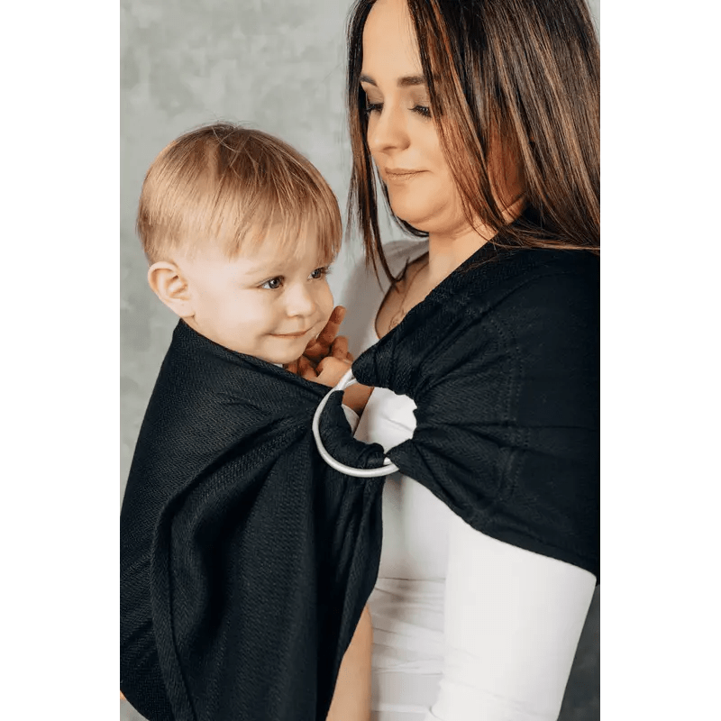 Ebony Black Ring Sling by LennyLamb - Ring SlingLittle Zen One5907557752398