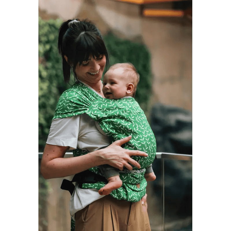 Enchanted Nook Evergreen LennyHybrid by Lennylamb - Half Buckle CarrierLittle Zen One75457616