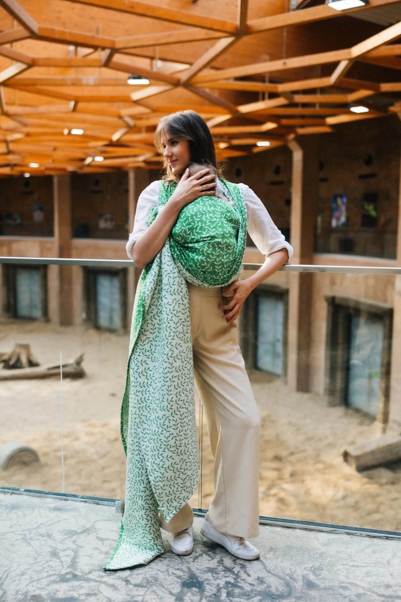 Enchanted Nook Evergreen Woven Wrap by LennyLamb - Woven WrapLittle Zen One5907557784795