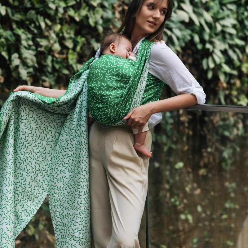 Enchanted Nook Evergreen Woven Wrap by LennyLamb - Woven WrapLittle Zen One5907557784795