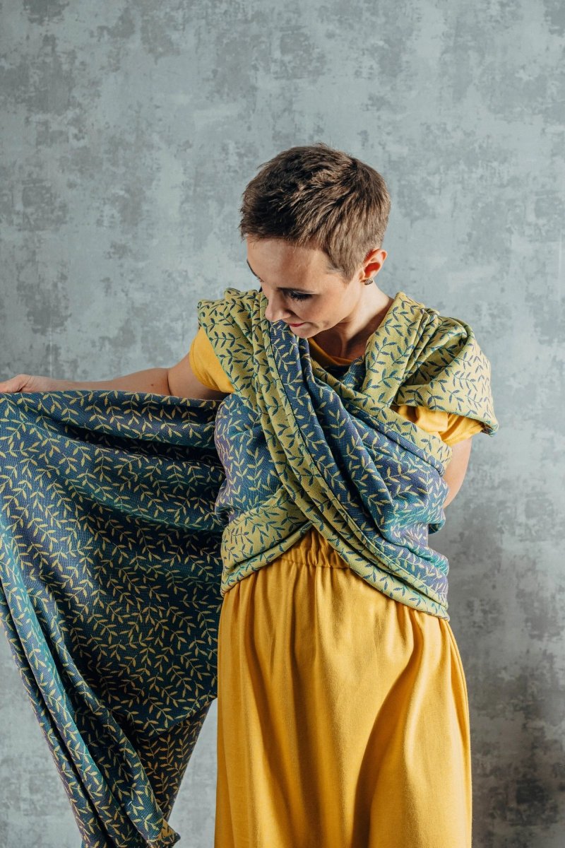 Enchanted Nook in Bloom Woven Wrap