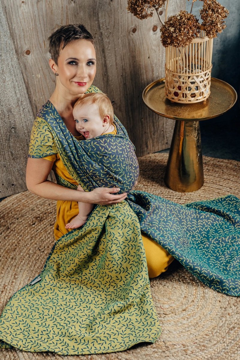 Enchanted Nook in Bloom Woven Wrap