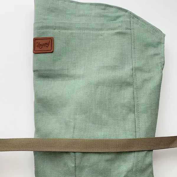 Eucalyptus Desert Tan Toddler Carrier by Happy Baby Buckle Carrier