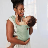 Eucalyptus with Desert Tan Original Baby Carrier by Happy Baby - Buckle CarrierLittle Zen One94969168