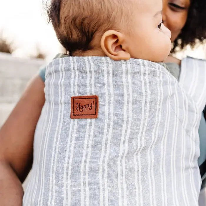 French Stripe Original Baby Carrier by Happy Baby Buckle Carrier