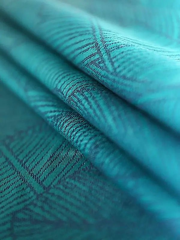 Fronds Glade Fabric Piece by Oscha Fabric