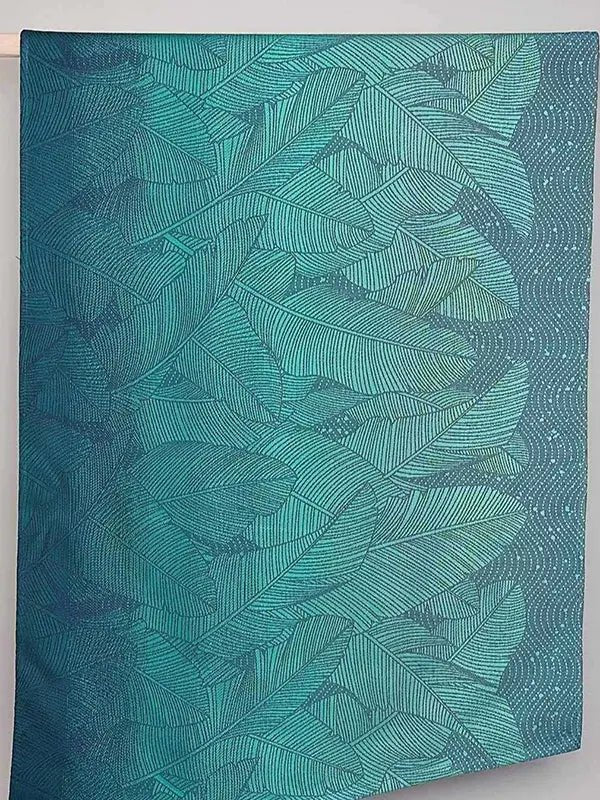 Fronds Glade Fabric Piece by Oscha - FabricLittle Zen One111140725