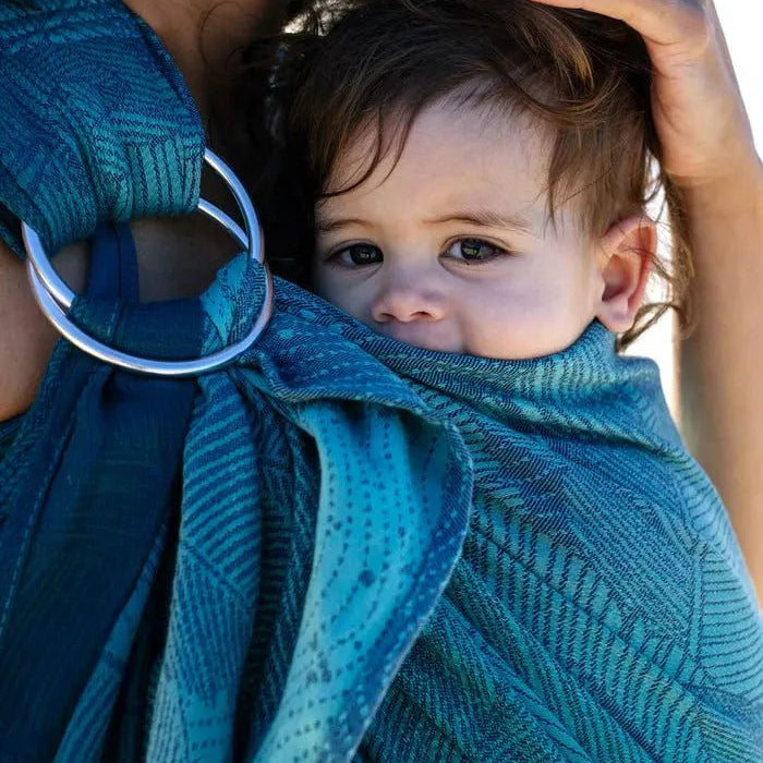Fronds Glade Ring Sling by Oscha - Ring SlingLittle Zen One05610832