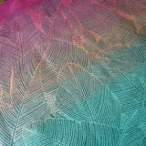Fronds Paradise Shawl by Oscha Oscha at Little Zen One