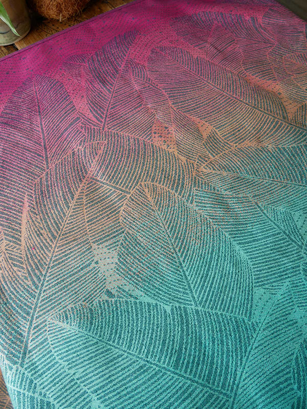 Fronds Paradise Shawl by Oscha Oscha at Little Zen One