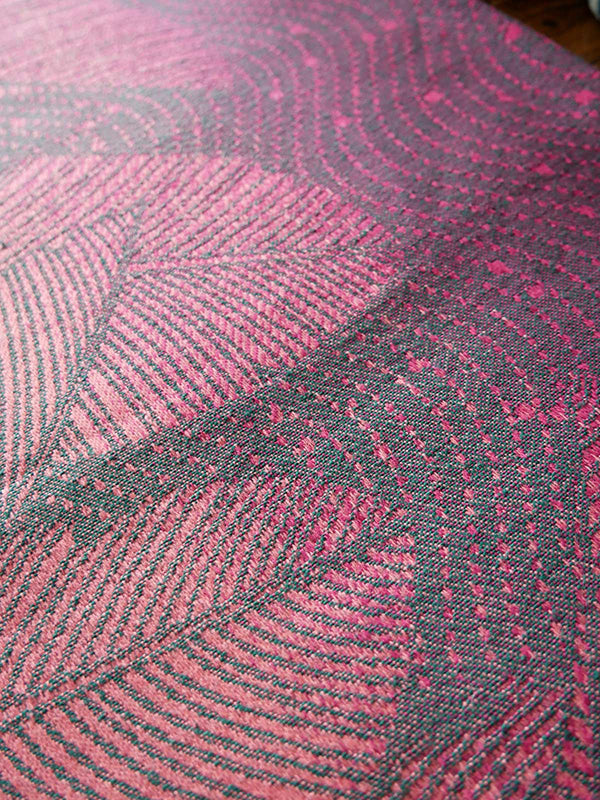 Fronds Paradise Shawl by Oscha Oscha at Little Zen One