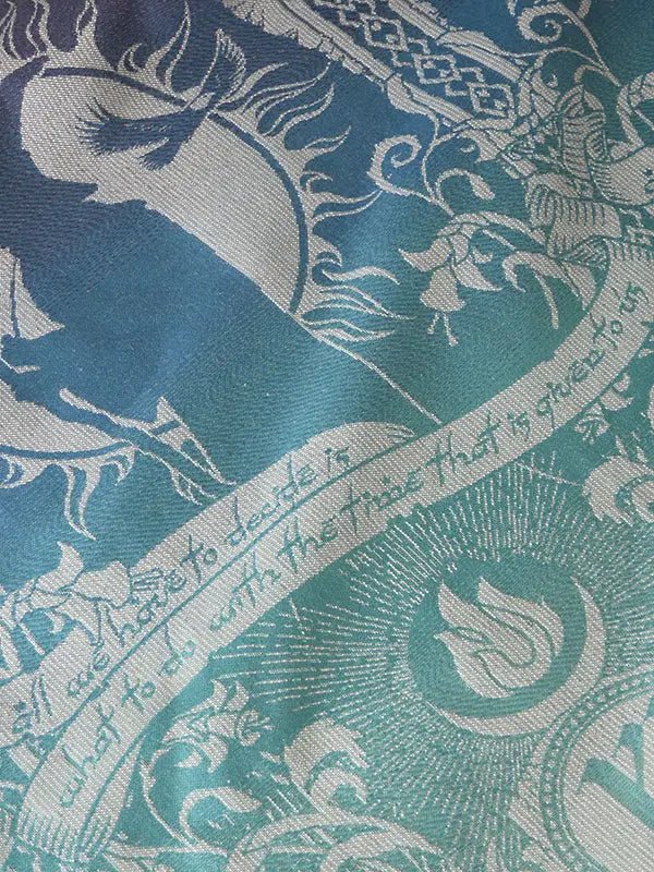 Gandalf Namárië Fabric Piece by Oscha - FabricLittle Zen One111142147