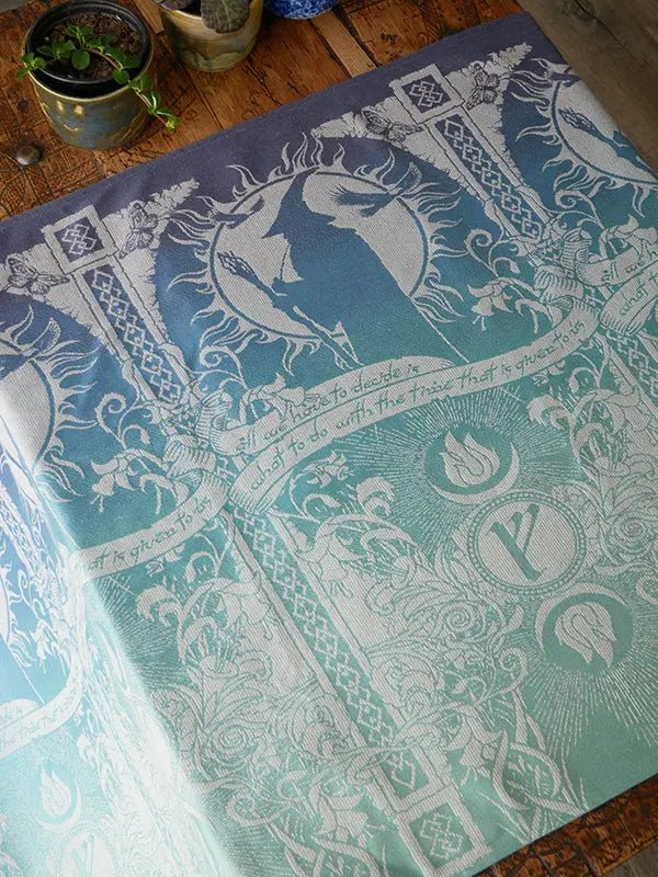 Gandalf Namárië Fabric Piece by Oscha - FabricLittle Zen One111142147