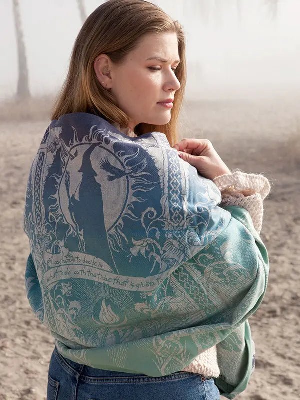 Gandalf Namarie Shawl