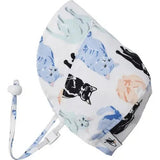 Garden Cat Organic Cotton Infant and Toddler UPF50+ Sun Protection Bonnet - Baby Carrier AccessoriesLittle Zen One46412880
