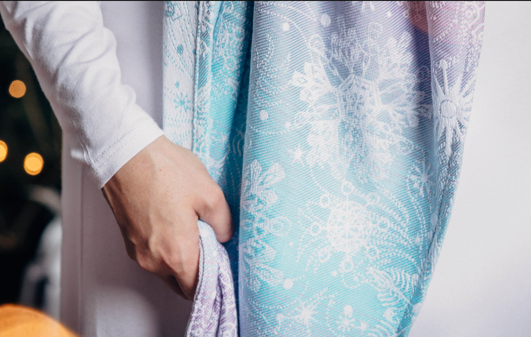 Glittering Snow Queen Doll Carrier by LennyLamb LennyLamb at Little Zen One