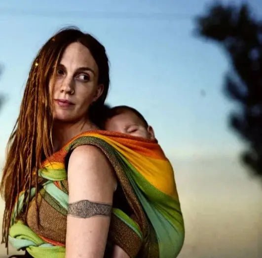 Gold Rainbow Woven Wrap by Girasol - Woven WrapLittle Zen One88152400