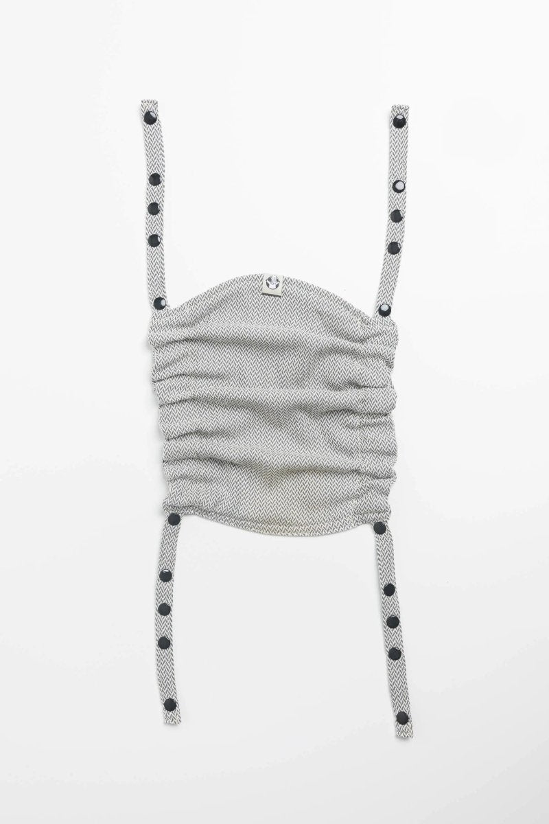 Grey Baby Carrier Hood