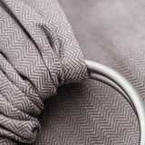 Grey Herringbone Ring Sling