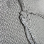 Grey Herringbone Wrapmysol Half Buckle