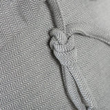 Grey Herringbone Wrapmysol Half Buckle
