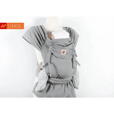 Grey Herringbone WrapMySol Half Buckle by Girasol - Half Buckle CarrierLittle Zen One4157026048