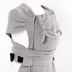 Grey Herringbone Wrapmysol Half Buckle