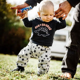 Grow with Me Pants Jersey Stars