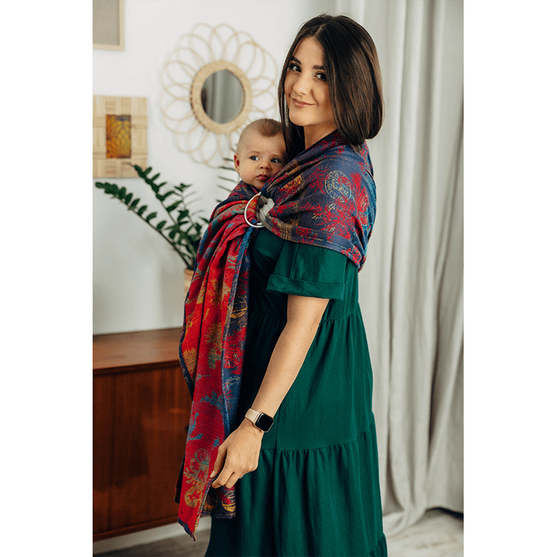 Herbarium Wild Meadow Ring Sling by LennyLamb - Ring SlingLittle Zen One5907557782166