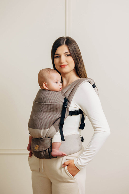 Herringbone Cafe Latte LennyLight by Lennylamb LennyLamb at Little Zen One