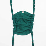 Herringbone Emerald Baby Carrier Hood by LennyLamb - Baby Carrier AccessoriesLittle Zen One65790800