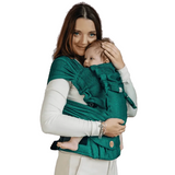 Herringbone Emerald LennyHybrid Half Buckle